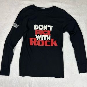 ROCK N REPUBLIC “DONT FCK WITH ROCK” L/S THERMAL SHIRT